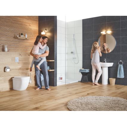 GROHE 40374001 - Souprava na čištění toalety ESSENTIALS 12,1 x 39,8 cm chrom
