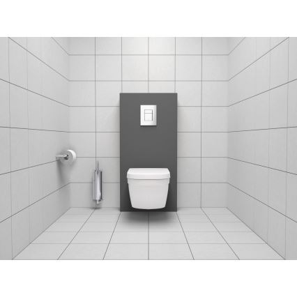 GROHE 40374001 - Souprava na čištění toalety ESSENTIALS 12,1 x 39,8 cm chrom