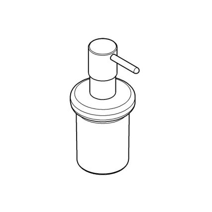 GROHE 40394001 - Dávkovač tekutého mýdla ESSENTIALS 160 ml lesklý chrom