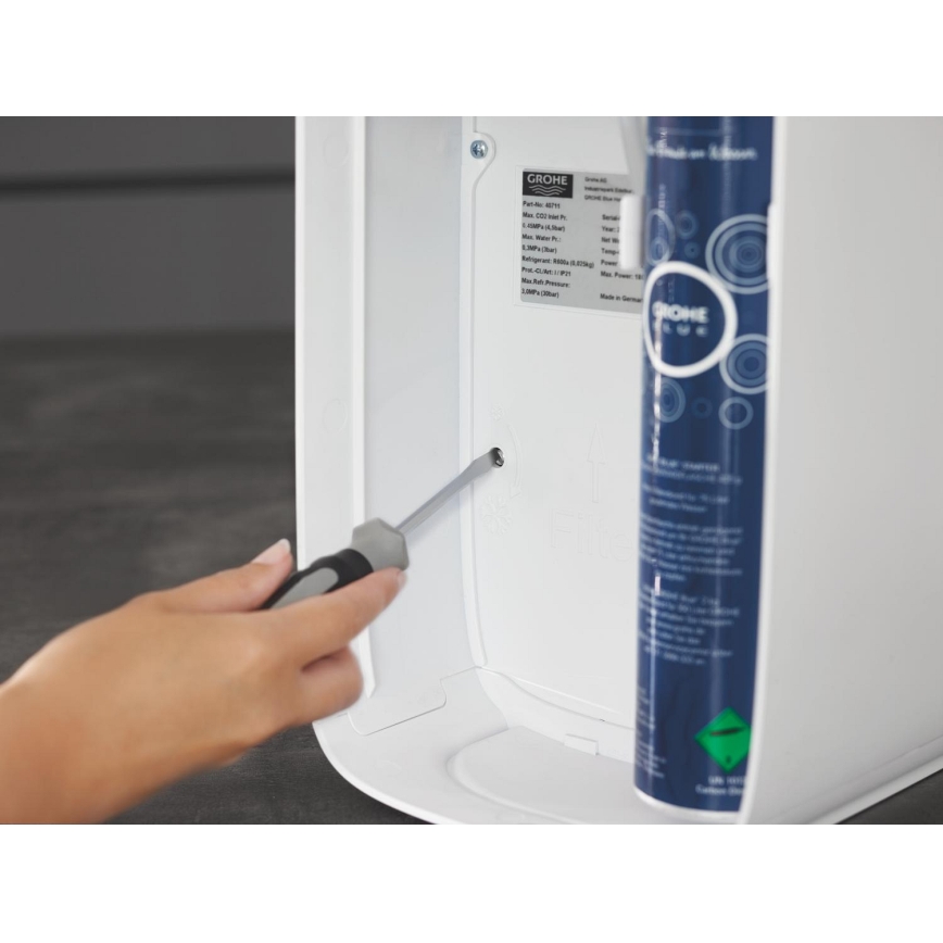 GROHE 40404001 - Filtr GROHE BLUE velikost S bílá