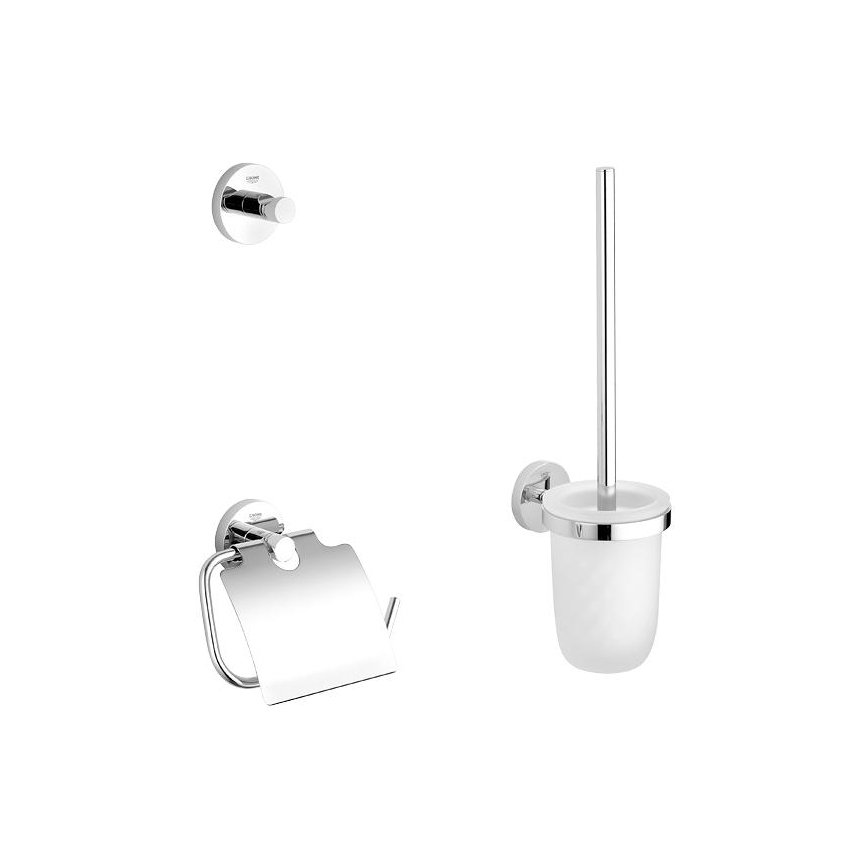 GROHE 40407001 - Sada doplňků ESSENTIALS lesklý chrom