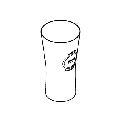 GROHE 40437000 - SADA 6x Sklenice BLUE 250 ml křišťál/čirá