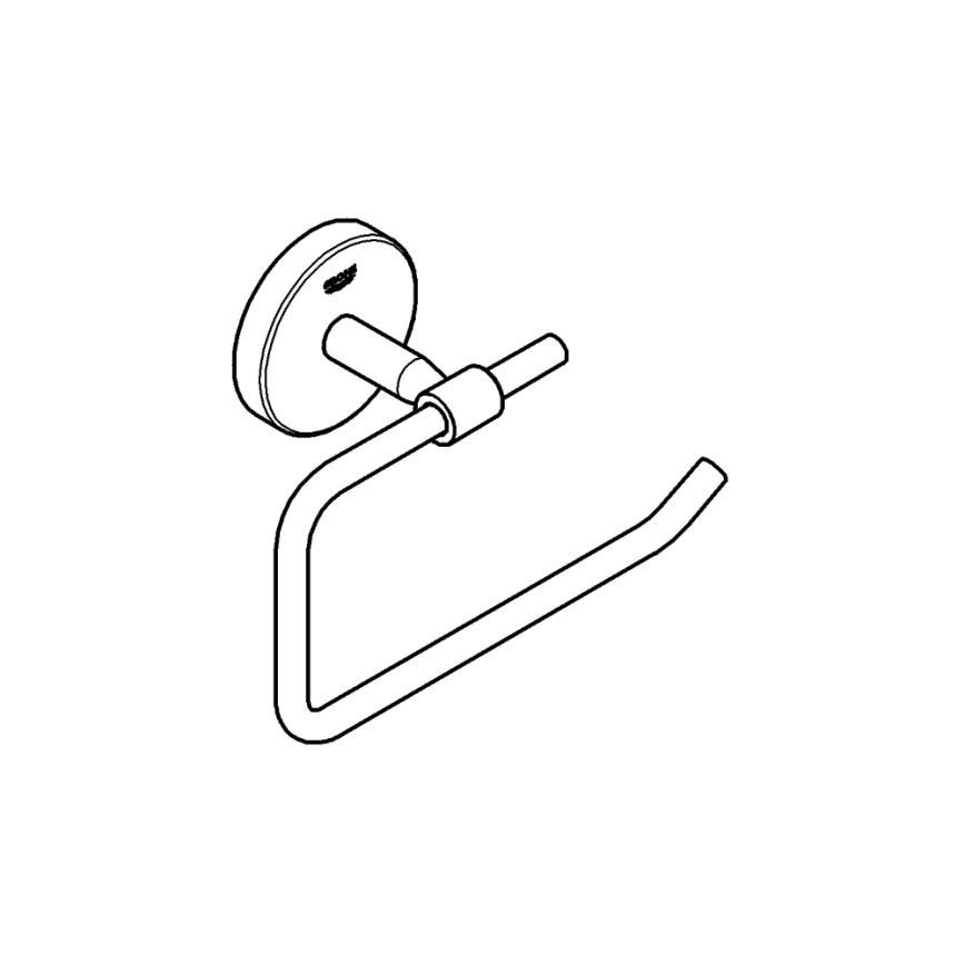 GROHE 40457001 - Držák toaletního papíru BAUCOSMOPOLITAN lesklý chrom