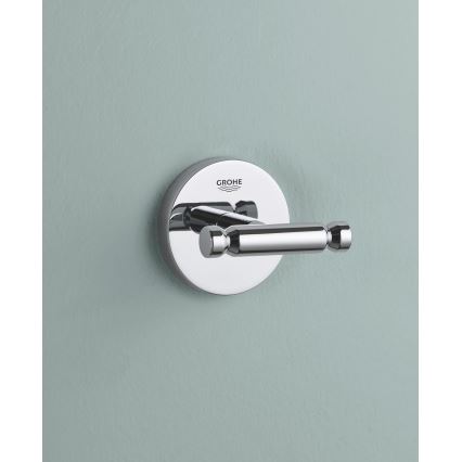 GROHE 40461001 - Háček na koupací plášť BAUCOSMOPOLITAN lesklý chrom