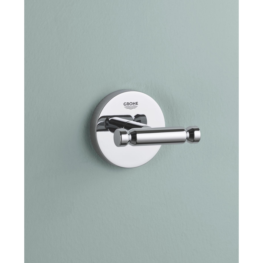 GROHE 40461001 - Háček na koupací plášť BAUCOSMOPOLITAN lesklý chrom