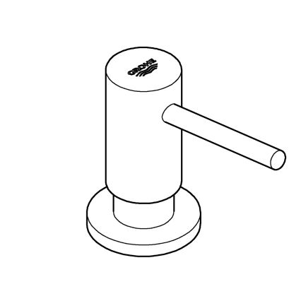 GROHE 40535000 - Dávkovač mýdla COSMOPOLITAN 500 ml lesklý chrom