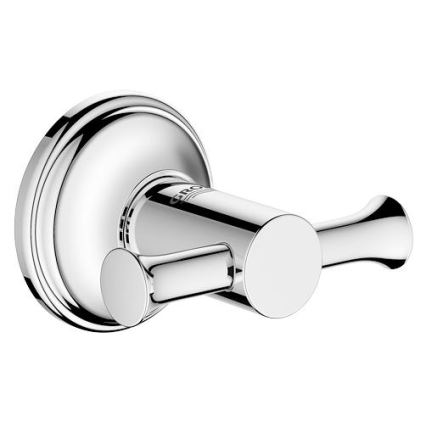 GROHE 40656001 - Háček na koupací plášť ESSENTIALS AUTHENTIC lesklý chrom