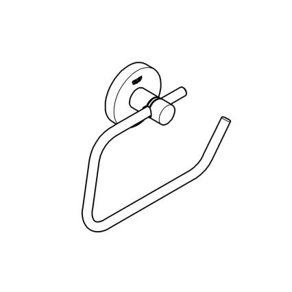 GROHE 40689001 - Držák toaletního papíru ESSENTIALS lesklý chrom