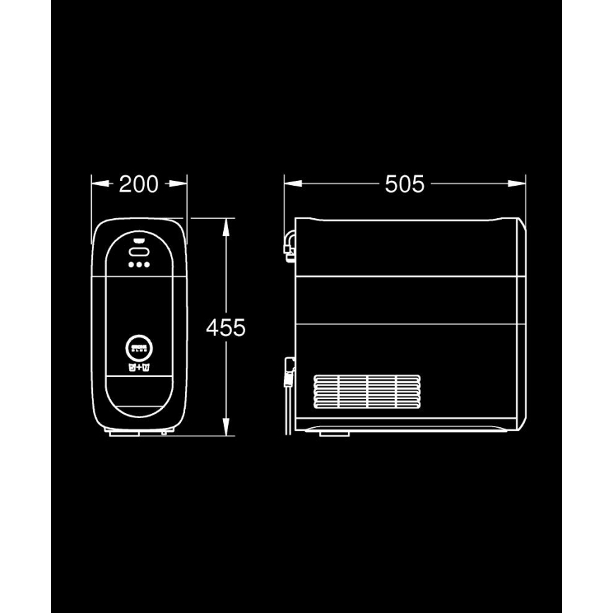 GROHE 40711001 - Chladicí jednotka BLUE HOME bílá