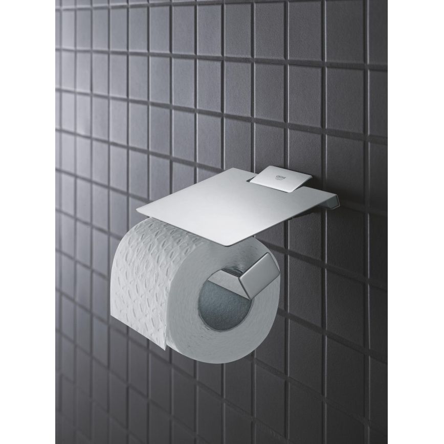 GROHE 40781000 - Držák toaletního papíru SELECTION CUBE lesklý chrom
