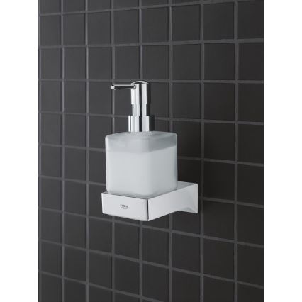 GROHE 40805000 - Dávkovač tekutého mýdla SELECTION CUBE 300 ml lesklý chrom
