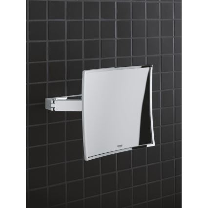 GROHE 40808000 - Kosmetické zrcátko SELECTION CUBE 22,3 × 22,3 cm lesklý chrom