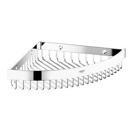 GROHE 40809000 - Drátěný mýdelník SELECTION CUBE 20 × 20 cm lesklý chrom
