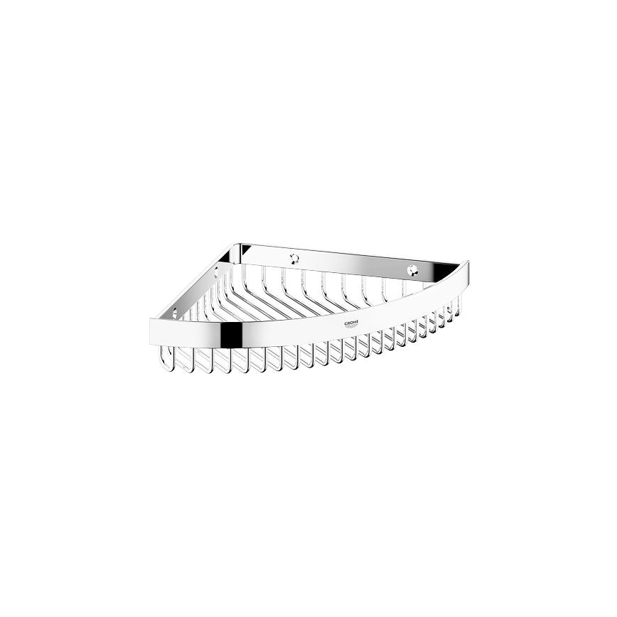 GROHE 40809000 - Drátěný mýdelník SELECTION CUBE 20 × 20 cm lesklý chrom