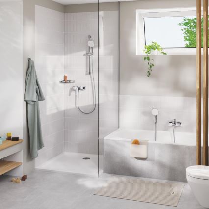 GROHE 40809000 - Drátěný mýdelník SELECTION CUBE 20 × 20 cm lesklý chrom