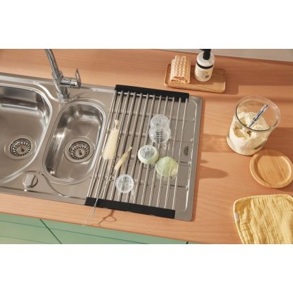 GROHE 40856SD0 - Odkapávač 450 × 348 mm kartáč nerez