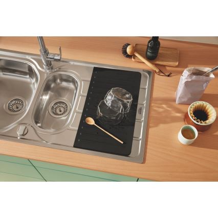 GROHE 40871K00 - Odkapávací deska 450 x 400 mm keramika/černá