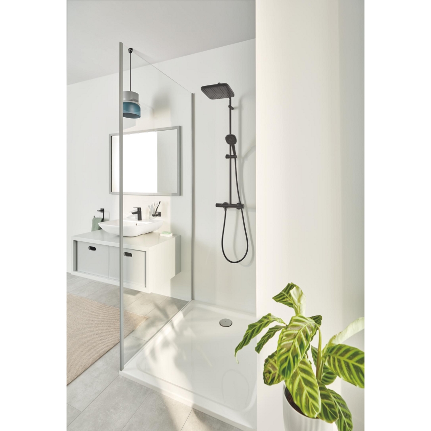 GROHE 409752430 - Držák ručníků START CUBE 18,8 x 13,8 cm černá