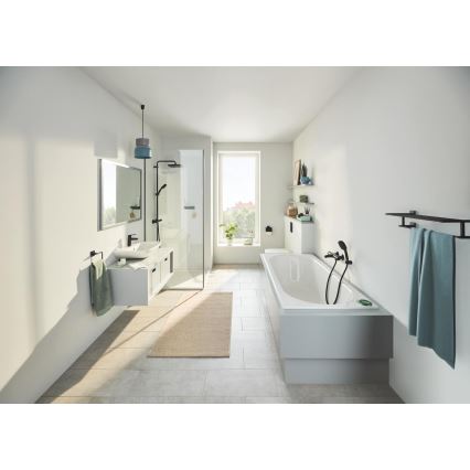 GROHE 409752430 - Držák ručníků START CUBE 18,8 x 13,8 cm černá
