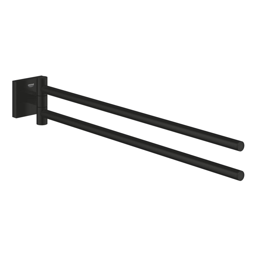 GROHE 409762430 - Držák ručníků START CUBE 438 mm černá