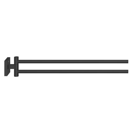 GROHE 409762430 - Držák ručníků START CUBE 438 mm černá