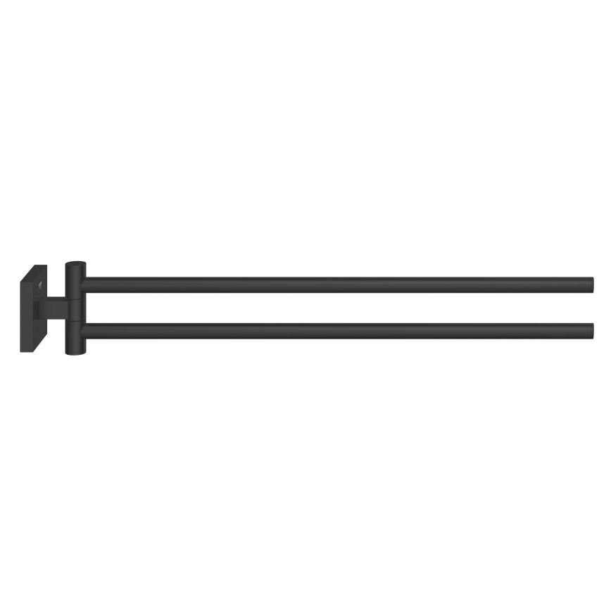 GROHE 409762430 - Držák ručníků START CUBE 438 mm černá