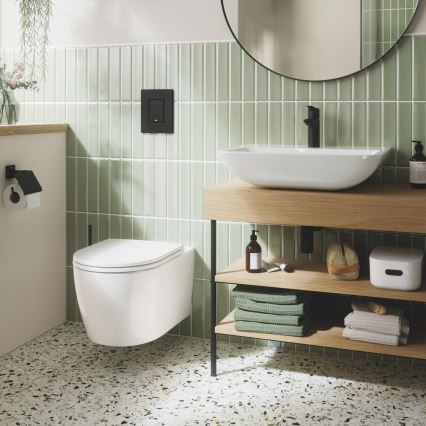 GROHE 409772430 - Souprava na čištění toalety START CUBE černá