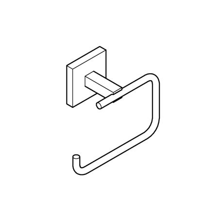 GROHE 409782430 - Držák toaletního papíru START CUBE černá