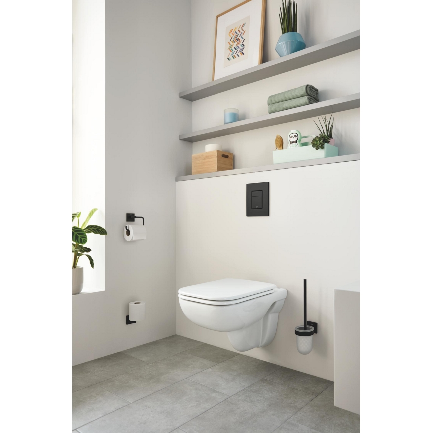GROHE 409782430 - Držák toaletního papíru START CUBE černá