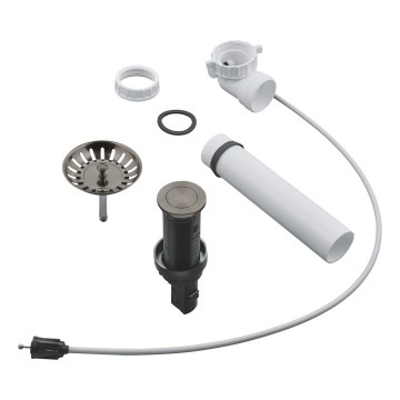 GROHE 40986AL0 - Odtoková souprava pro kuchyňské dřezy pr. 35 mm grafit