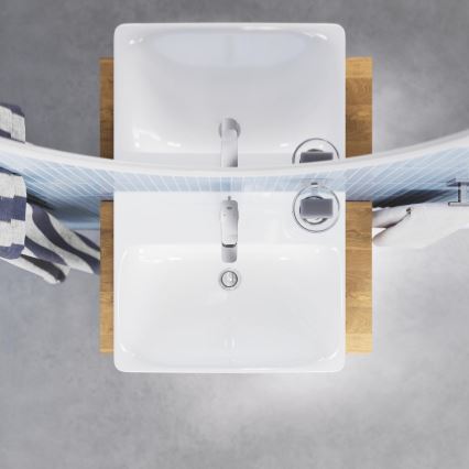 GROHE 40987000 - Držák na osušky START CUBE 450 mm lesklý chrom