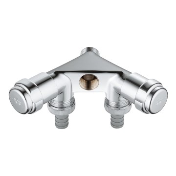 GROHE 41020000 - Dvojitý ventil EGGEMANN 12” lesklý chrom