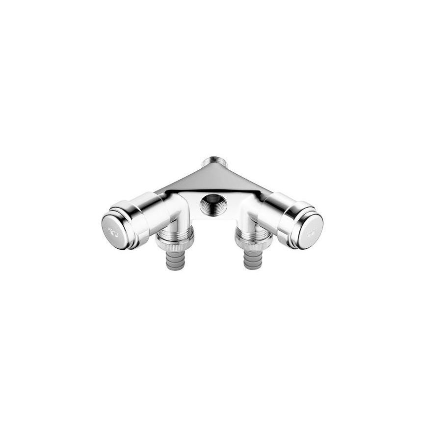 GROHE 41020000 - Dvojitý ventil EGGEMANN 12” lesklý chrom