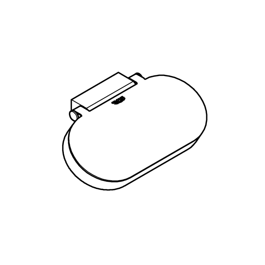 GROHE 41069000 - Držák toaletního papíru SELECTION lesklý chrom