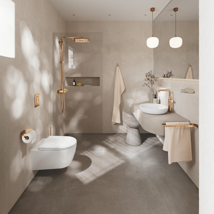 GROHE 41076DL0 - Souprava na čištění toalety SELECTION bronzová