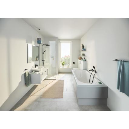 GROHE 411042430 - Dvouramenný držák na ručníky START CUBE 654 mm černá