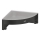 GROHE 411062430 - Rohová sprchová polička ESSENTIALS 250 × 250 mm černá