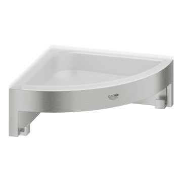 GROHE 41106DC0 - Rohová sprchová polička START CUBE 200 x 200 x 60 mm nerez