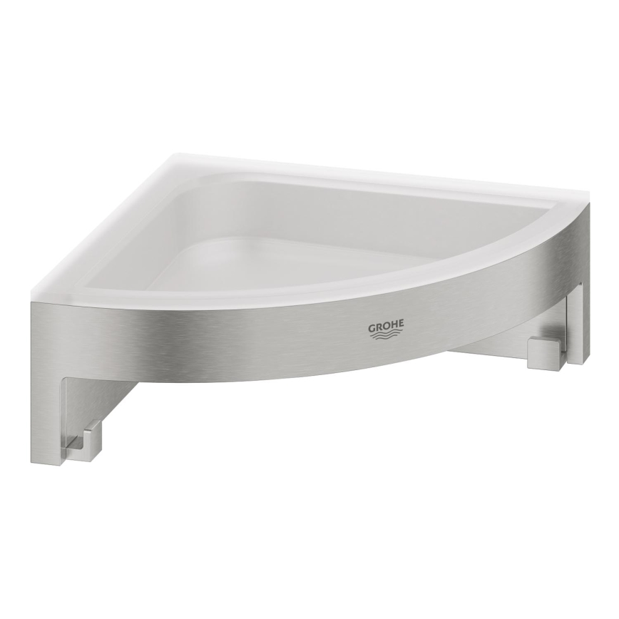 GROHE 41106DC0 - Rohová sprchová polička START CUBE 200 x 200 x 60 mm nerez