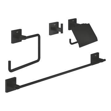GROHE 411152430 - Sada doplňků START CUBE 558 mm černá