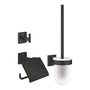 GROHE 411232430 - Sada doplňků pro toaletu 3 v 1 ESSENTIALS lesklý chrom