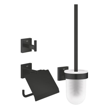 GROHE 411232430 - Sada doplňků pro toaletu 3 v 1 ESSENTIALS lesklý chrom