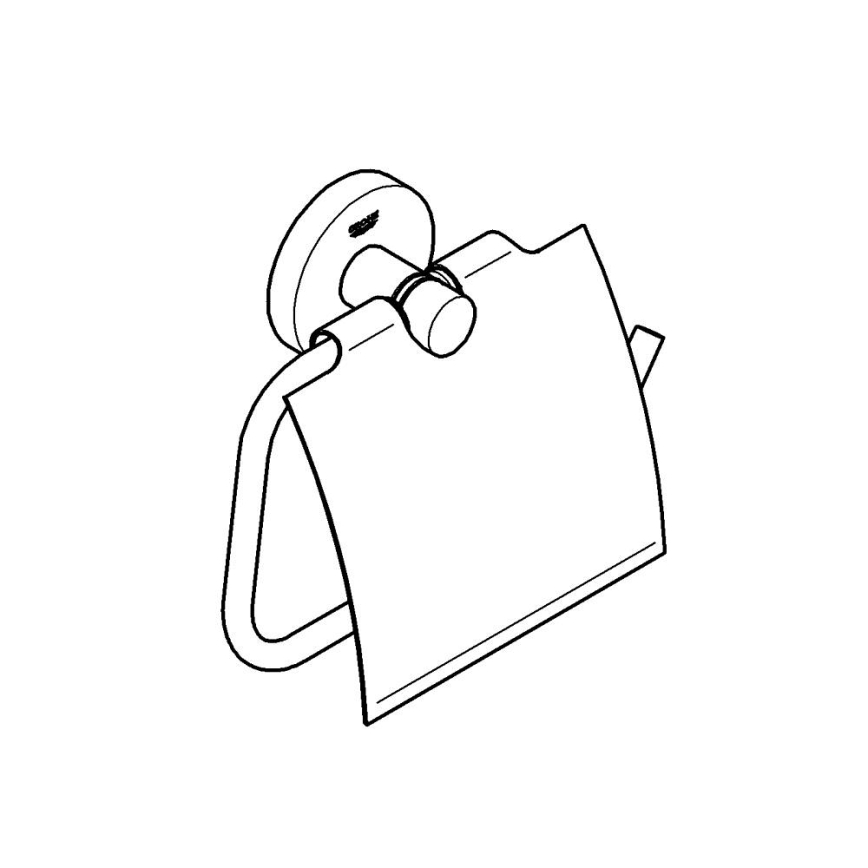 GROHE 41179DC0 - Držák toaletního papíru ESSENTIALS nerez