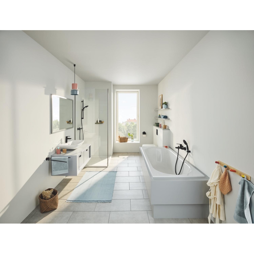 GROHE 411832430 - Držák na ručníky START 439 mm černá
