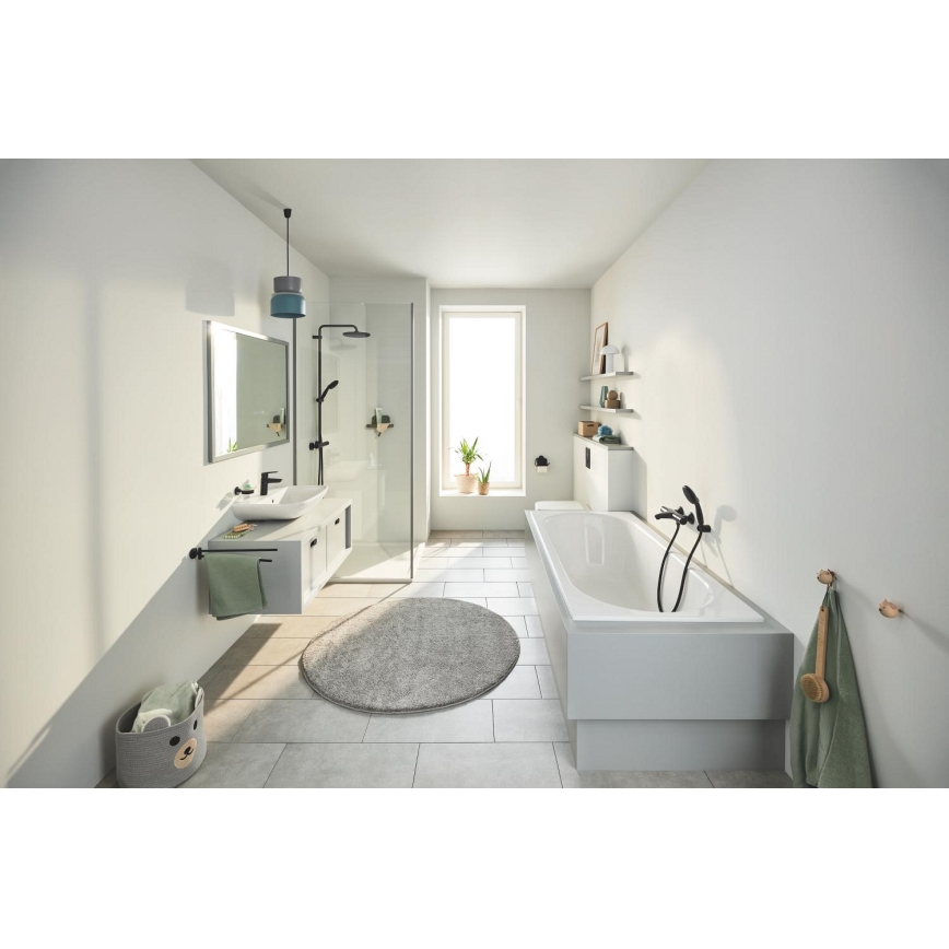 GROHE 411832430 - Držák na ručníky START 439 mm černá