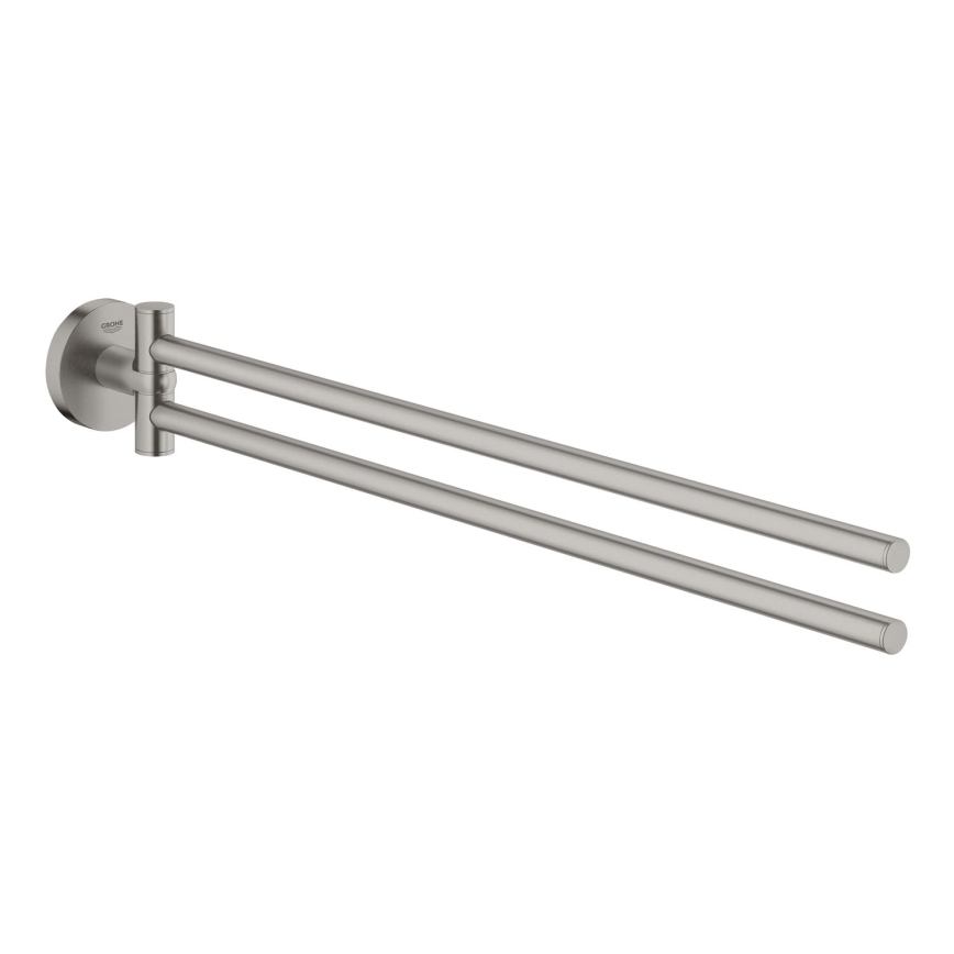 GROHE 41183DC0 - Držák na ručníky QUICKFIX START 439 mm nerez