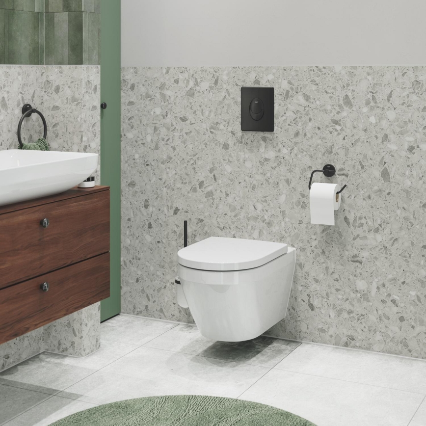 GROHE 411852430 - Souprava na čištění toalety START 398 × 121 mm černá