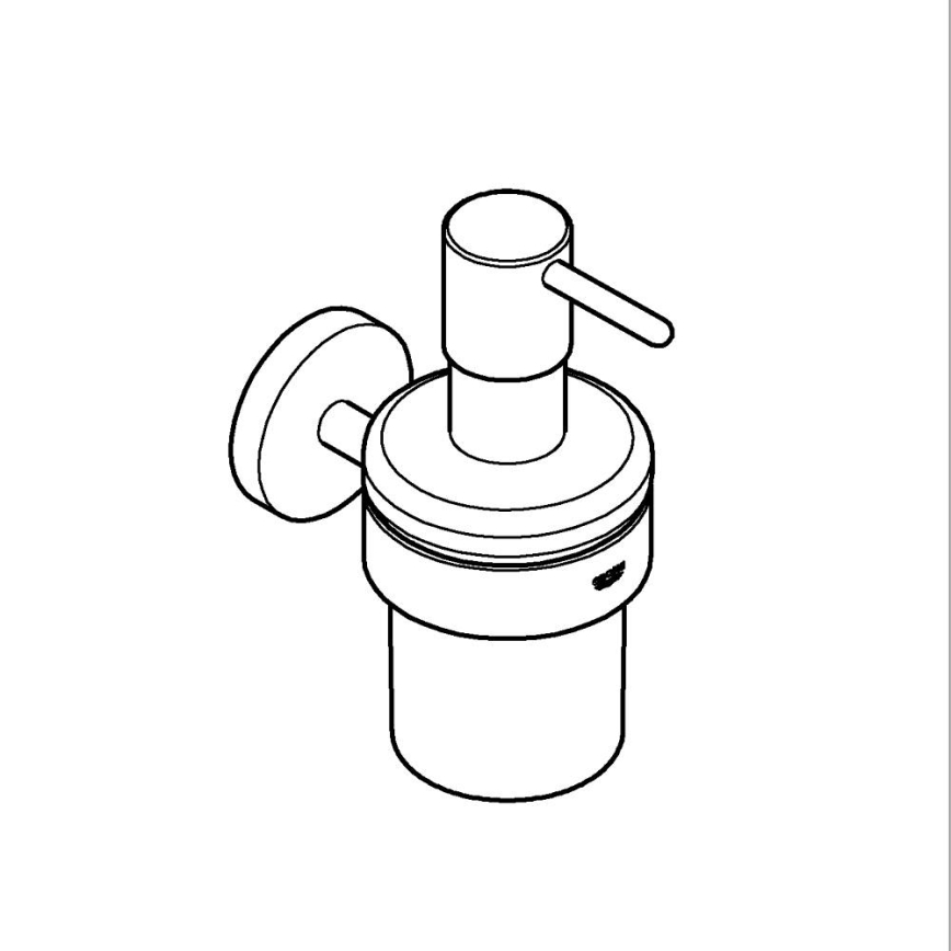 GROHE 411952430 - Dávkovač tekutého mýdla START 160 ml lesklý chrom