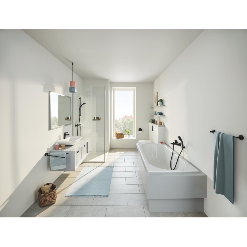 GROHE 411972430 - Držák na osušky START 504 mm černá