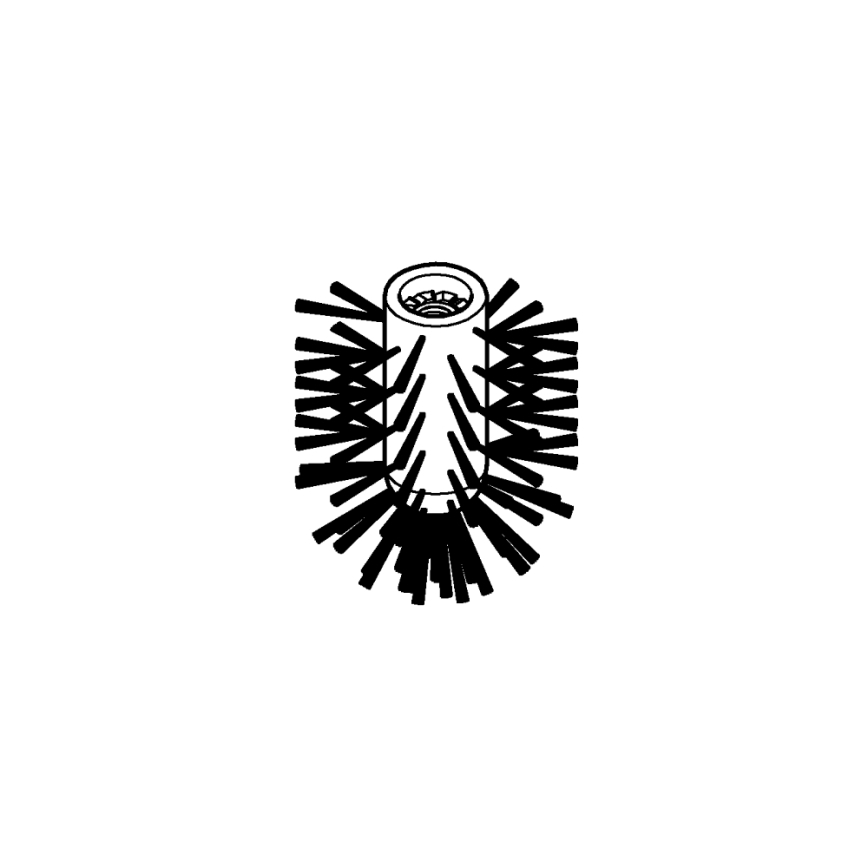 GROHE 41201KS0 - Náhradní kartáč START černá